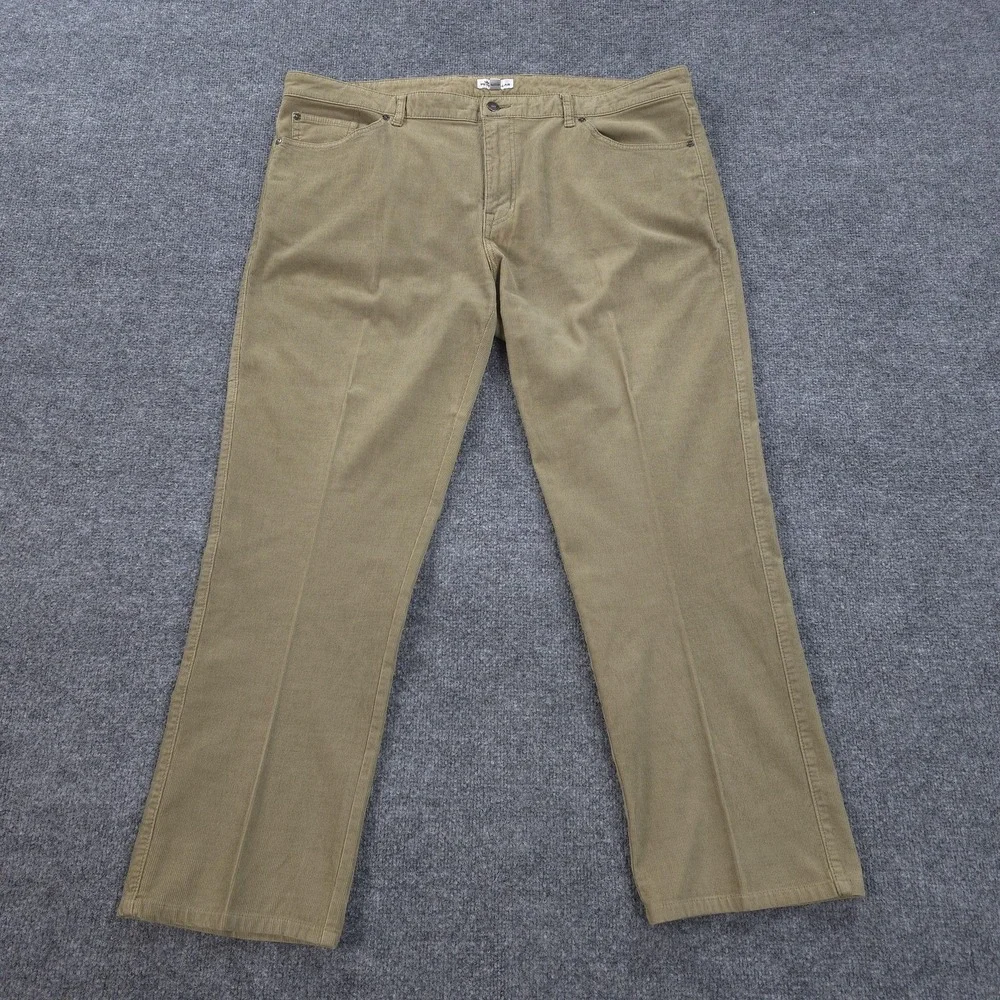 Peter Millar Pants‎ Mens 40x30 Beige Soft Corduroy 5 Pocket Cords Golf Casual